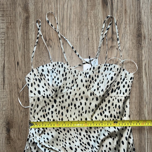 NEW! Zara Animal Print Mini Dress - Picture 13 of 14